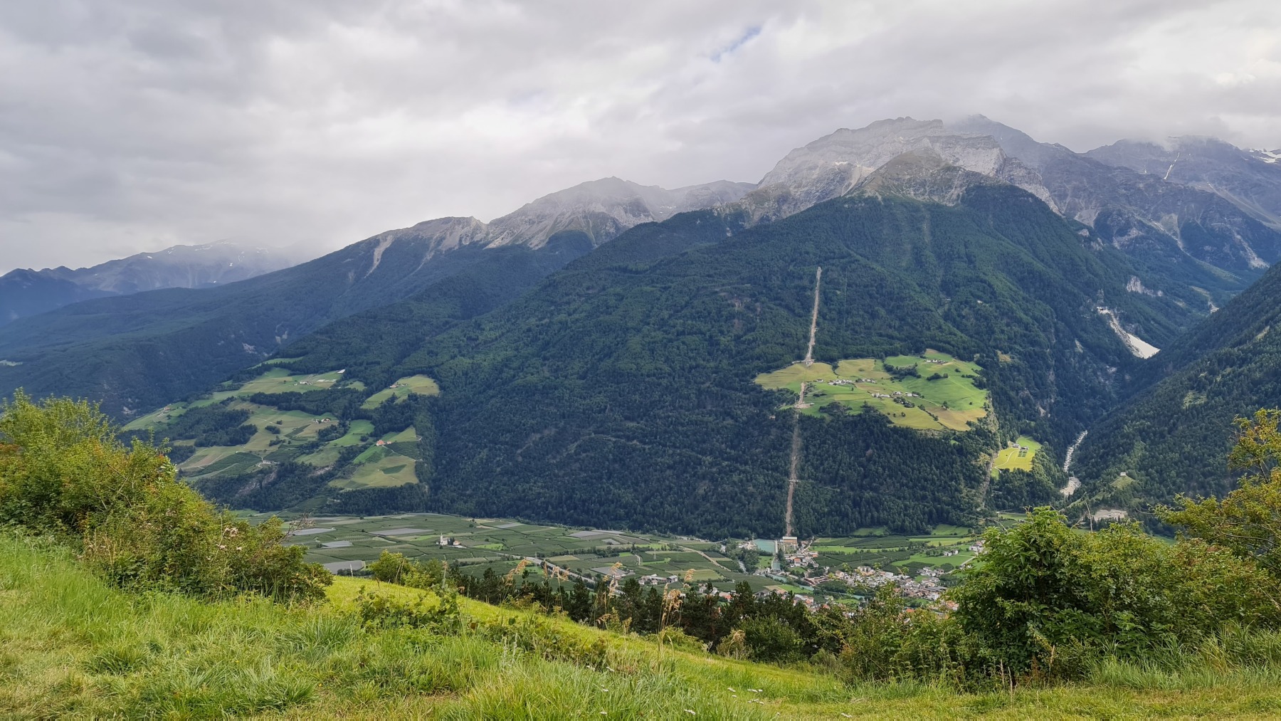 Kurze Gravel Rundtour in Südtirol