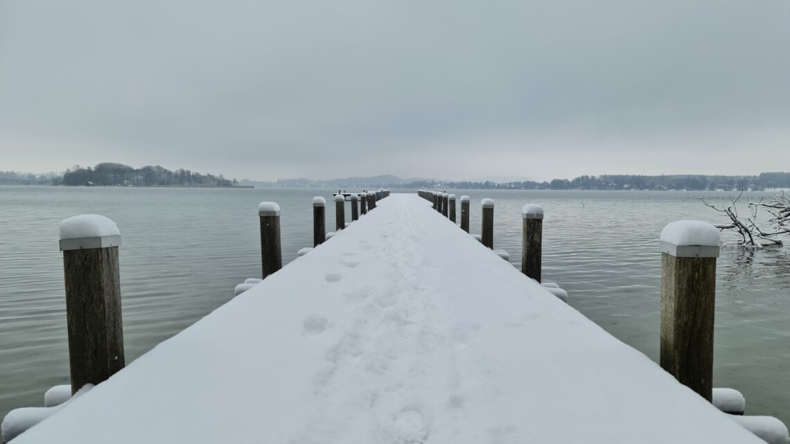 Graveln im Schnee is schee