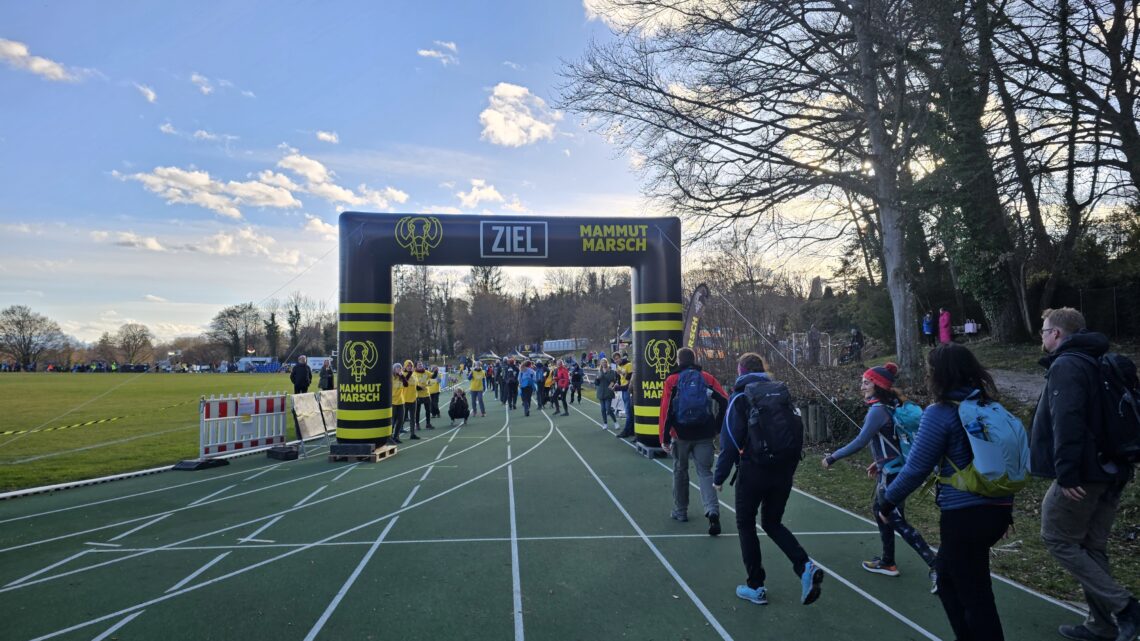 Mammutmarsch München – 55 km stürmisches Wetter