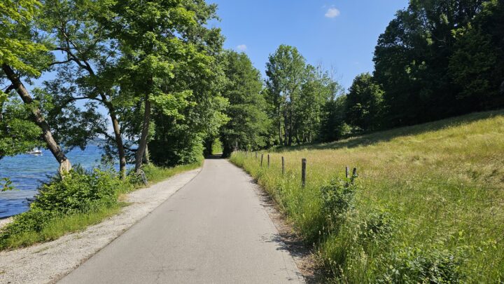 Frühe Gravelbike-Tour in Richtung Bad Tölz