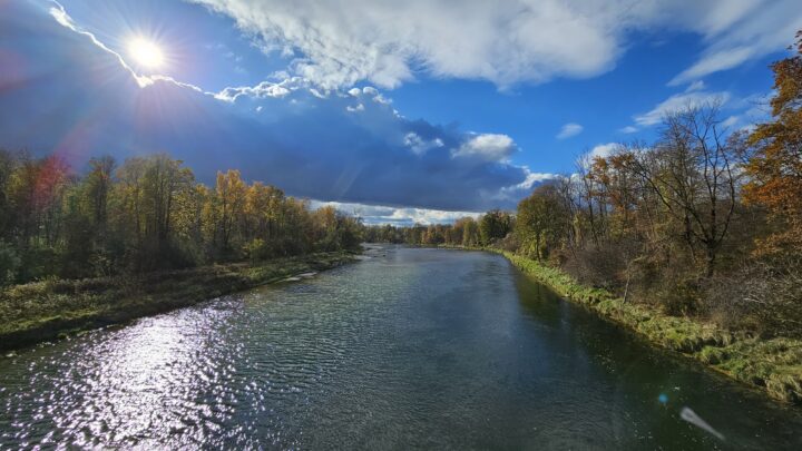 Herbstlicher Kampf gegen Wind und Wetter: Meine heutige Graveltour