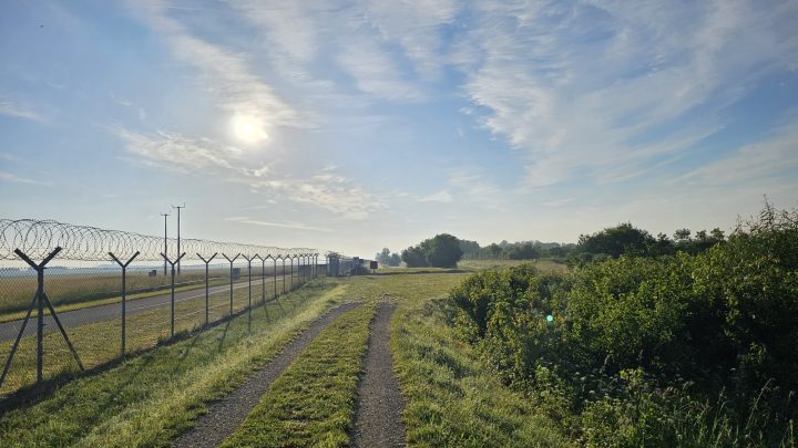 127 km Gravel Tour im Nordosten von München