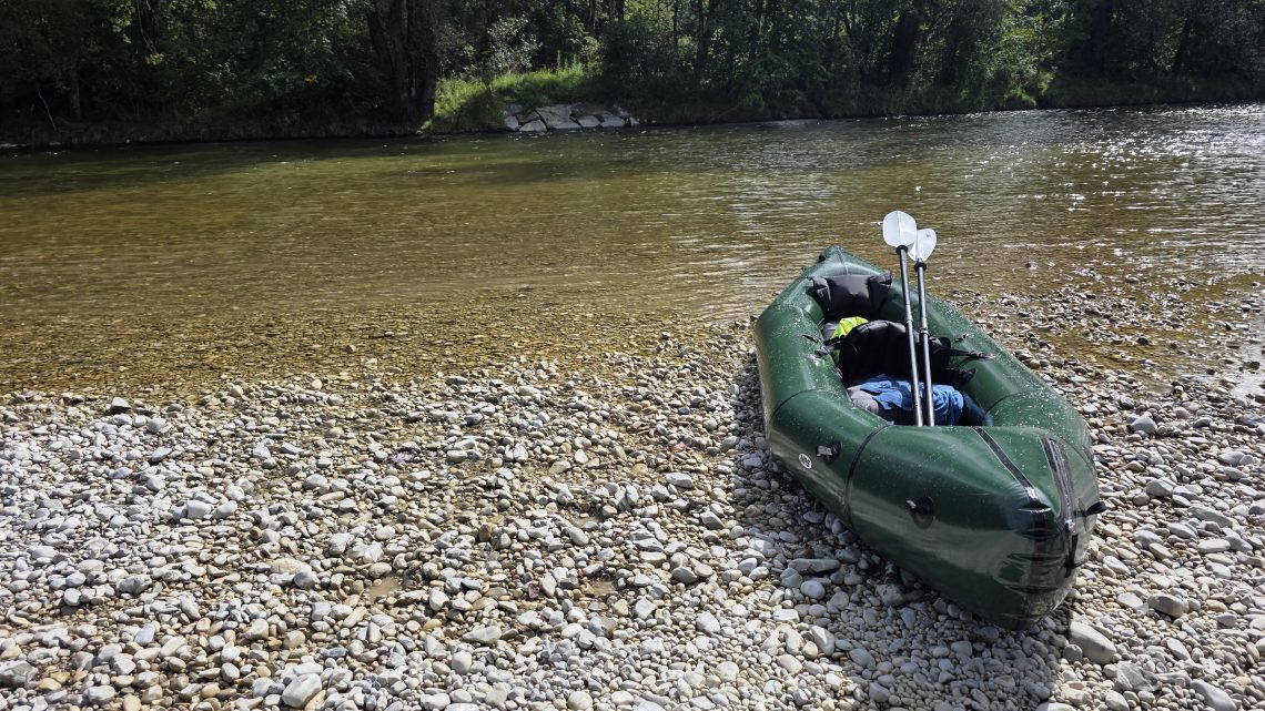 Papa-Tochter-Abenteuer: Packrafting-Genuss von der Loisach bis zur Isar