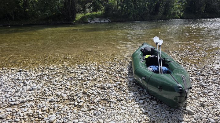 Papa-Tochter-Abenteuer: Packrafting-Genuss von der Loisach bis zur Isar