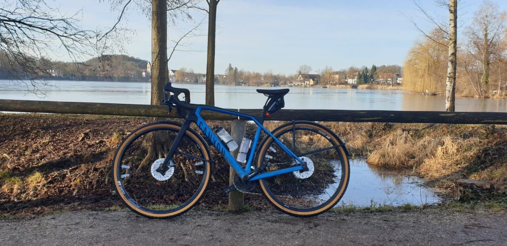 Gravelbike am Weßlinger See