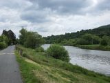 Radweg an der Berounka bei Lety