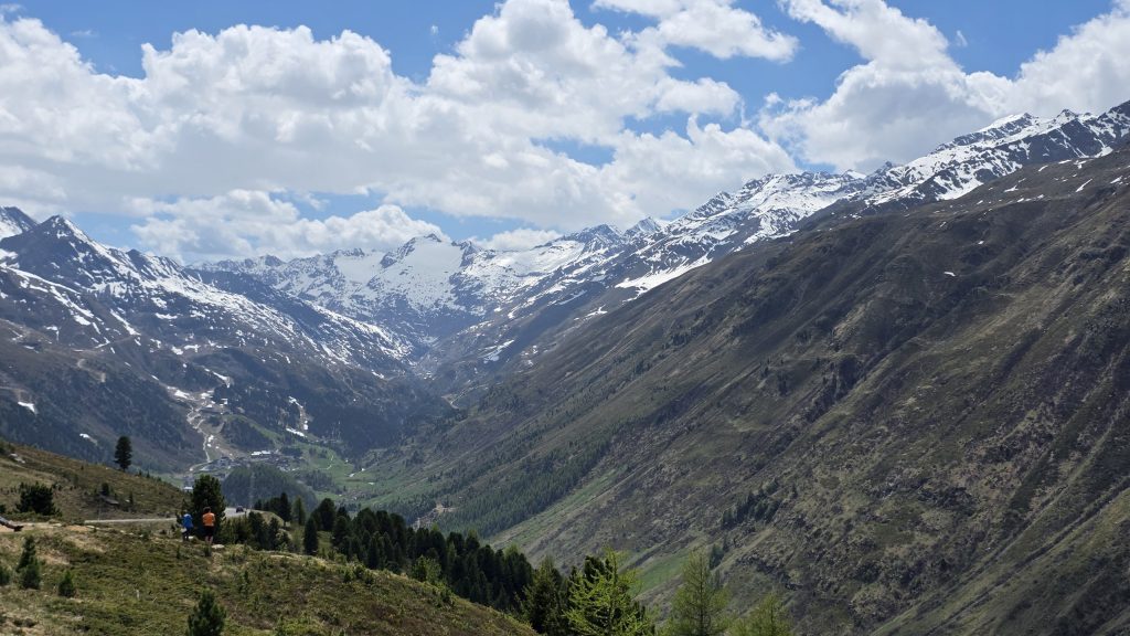 Bergpanorama an der Hochalpenstraße bei Hochgurgl