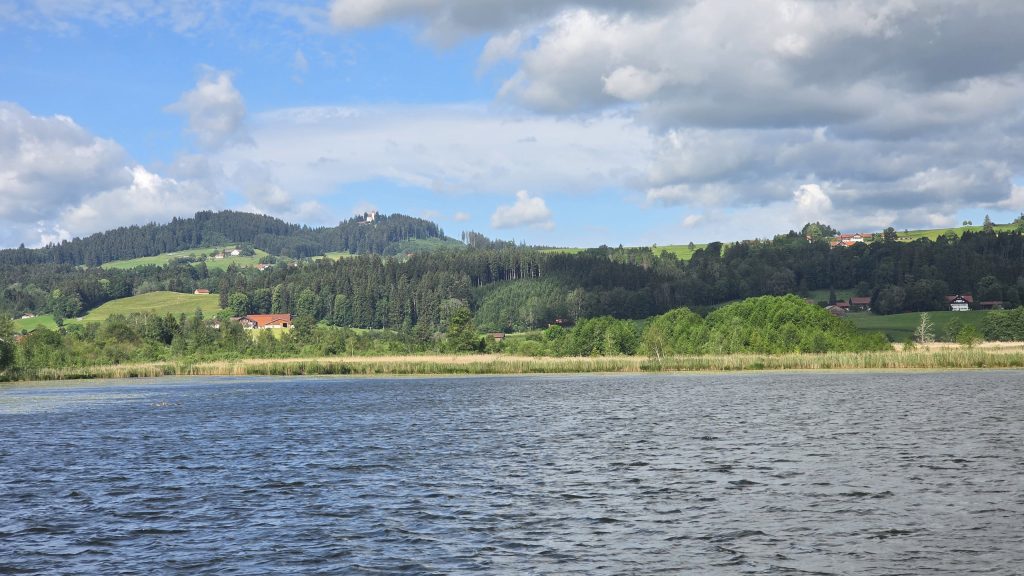Der Haslacher See bei Bernbeuren