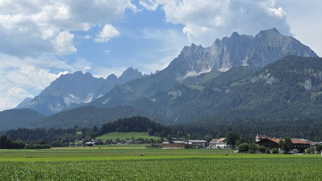 Wilder Kaiser bei St. Johann in Tirol