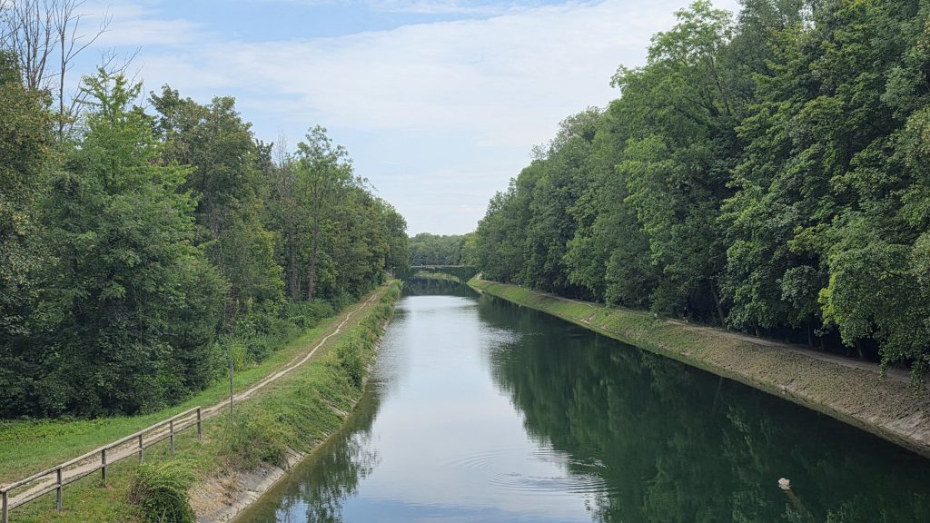 Der Isarkanal bei Oberföhring