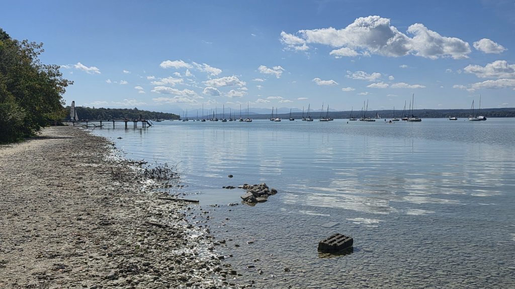 Der Ammersee bei Stegen